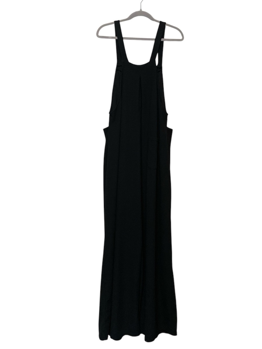Halara I-6 Pockets Waffle Casual Overalls Wide-Leg Black Size XL - Picture 4 of 6
